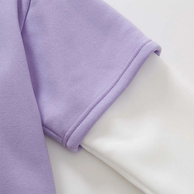 Kawaii Skateboard Frog Hoodie Color Block Φούτερ Υπερμεγέθη Γυναικείες κουκούλες Harajuku Ζεστό πουλόβερ με κουκούλα Χαριτωμένα ρούχα