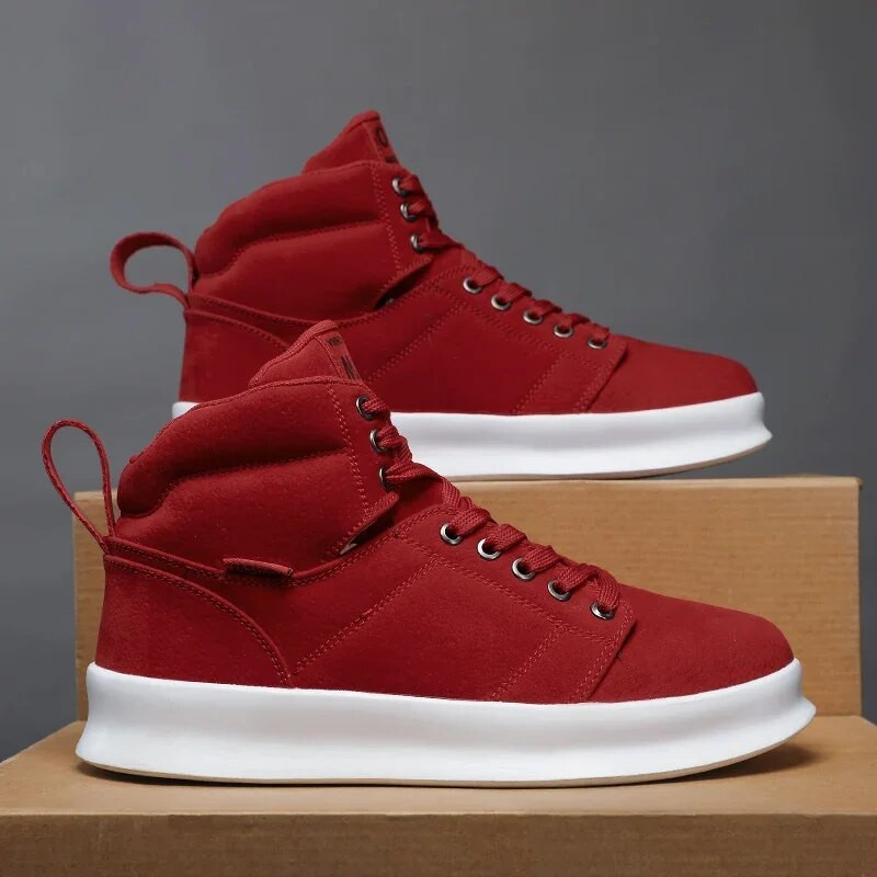 Pánske tenisky na platforme s plochým podpätkom 2022, módne priedušné, s hrubým podpätkom, bežecké, ležérne, vysoké, dámske