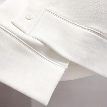 Суичъри Дамски S-4XL Нередовни Свободни Унисекс Cool Streetwear Бели Колеж Дизайн Черни Универсални мързеливи естетични Kpop дрехи