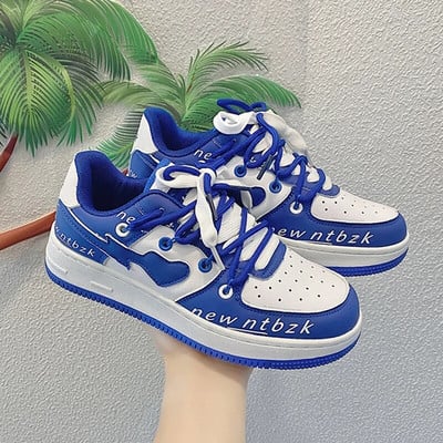 Značkové dámske tenisky, módne šnurovacie dámske vulkanizované topánky v tvare srdca, párové športové, bežecké, jarné, jesenné, veľkosť 44