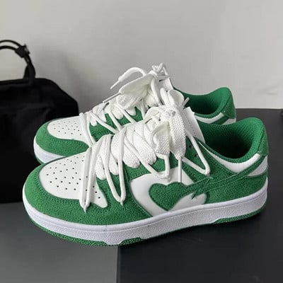 Značkové dámske tenisky, módne šnurovacie dámske vulkanizované topánky v tvare srdca, párové športové, bežecké, jarné, jesenné, veľkosť 44