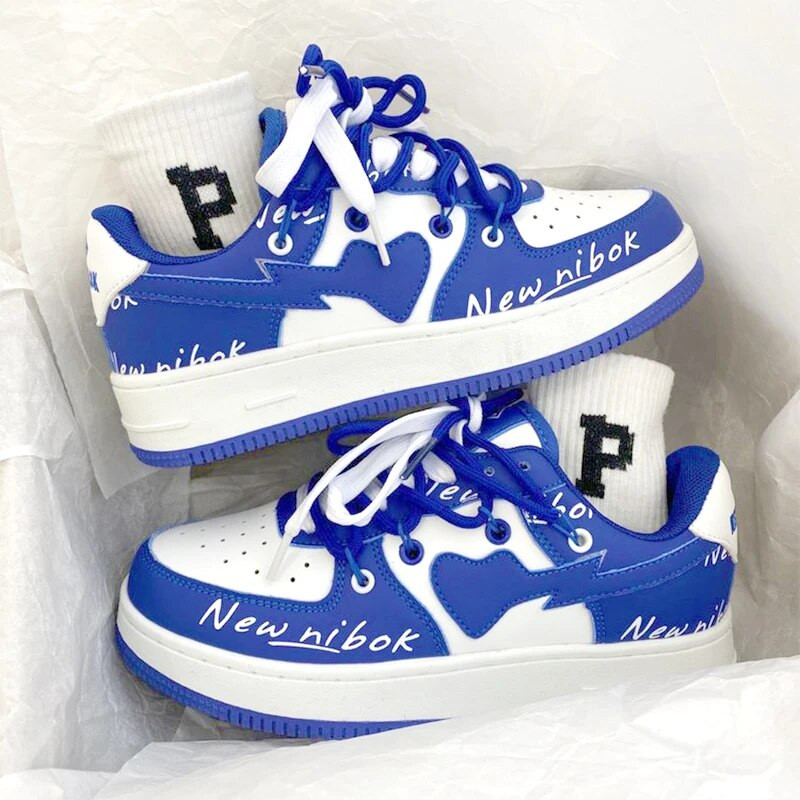 Značkové dámske tenisky, módne šnurovacie dámske vulkanizované topánky v tvare srdca, párové športové, bežecké, jarné, jesenné, veľkosť 44