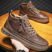 Pantofi casual din piele de vacă pentru bărbați, pantofi de înaltă calitate 2023, pantofi de designer, pantofi confortabili, anti-alunecare, pentru bărbați, pantofi de sport