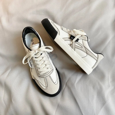 Nove muške platnene cipele za jesen 2023. Muška korejska verzija Trendy i svestrane ravne cipele Cipele za par s mekim potplatom Muške cipele za dasku