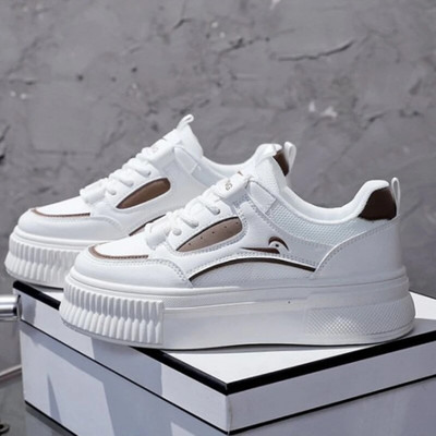 2023 új női cipők kényelmes, légáteresztő fehér sportcipők kültéri fűzős alkalmi cipők lapos cipők divatos női cipők