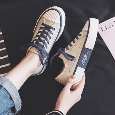 Dámske plátené topánky, módne tenisky, unisex, nové ležérne vulkanizované topánky, dámske módne mokasíny, vysoko kvalitné, 3-krát vulkanizované