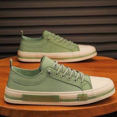 Pantofi pentru bărbați pantofi din pânză cu ajutor redus 2023 primăvara vară pantofi pentru skateboard pentru petrecerea timpului liber pantofi plat respirabili confortabili pantofi vulcanizați