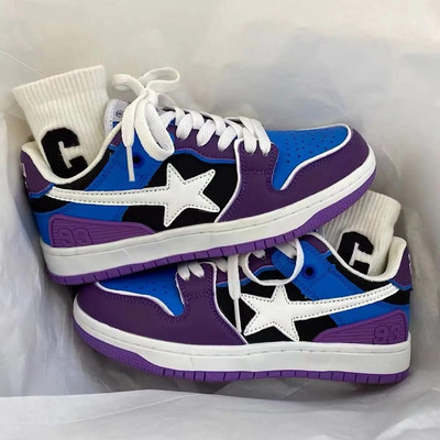 Original Bapestore Pantofi pentru femei Bărbați Pantofi clasici de modă Stele Confortabil Respirabil Pantofi skateboard În aer liber Pantofi sport