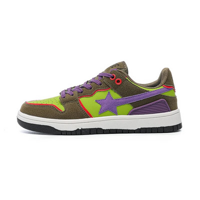 Original Bapestore Pantofi pentru femei Bărbați Pantofi clasici de modă Stele Confortabil Respirabil Pantofi skateboard În aer liber Pantofi sport