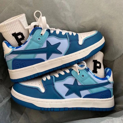 Original Bapestore Pantofi pentru femei Bărbați Pantofi clasici de modă Stele Confortabil Respirabil Pantofi skateboard În aer liber Pantofi sport