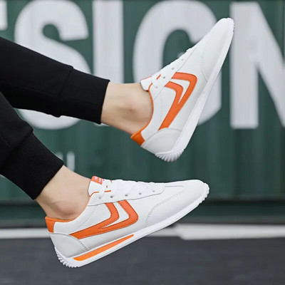 Baltos spalvos sportbačiai berniukui 2022 m. kilimo ir tūpimo tako sportiniai batai vyriški laisvalaikio batai unisex porai vyriški spyruokliniai batai čiuožimo tenisas