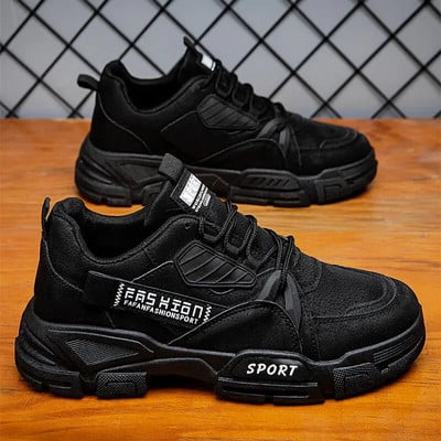 Nové dizajnérske kožené tenisky Action, pánske outdoorové topánky na voľný čas, pánska módna obuv pre voľný čas