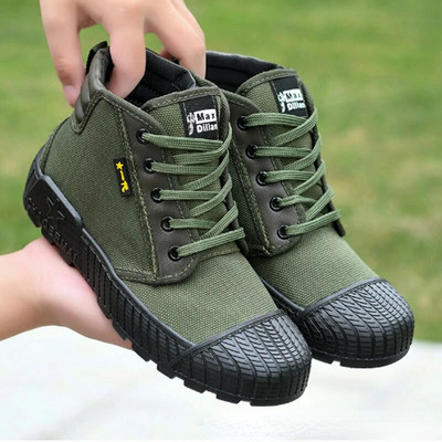 Pantofi sport tactici în aer liber, plat, ocazional, antrenament de protecție, pantofi de muncă, panza, pantofi, pantofi de antrenament pentru bărbați