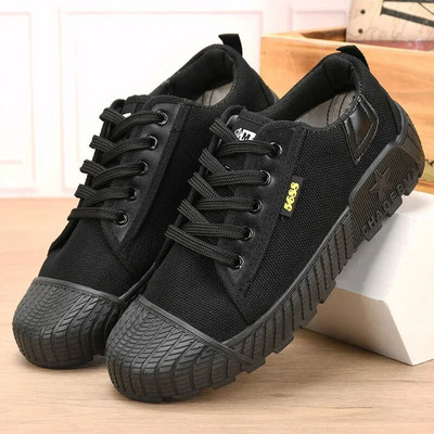 Pantofi sport tactici în aer liber, plat, ocazional, antrenament de protecție, pantofi de muncă, panza, pantofi, pantofi de antrenament pentru bărbați