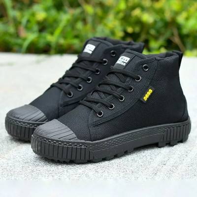 Pantofi sport tactici în aer liber, plat, ocazional, antrenament de protecție, pantofi de muncă, panza, pantofi, pantofi de antrenament pentru bărbați