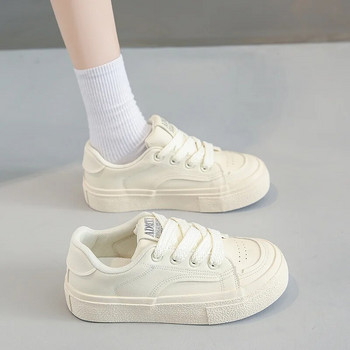 Κορεάτικα φοιτητικά αθλητικά παπούτσια 2024 Νέα γυναικεία μόδα Ευέλικτα ελαφριά παπούτσια από καμβά που αναπνέουν Υπαίθρια αθλητικά παπούτσια αναψυχής