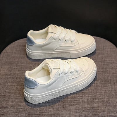 Kórejské študentské tenisky 2024 Nové dámske módne všestranné ľahké priedušné plátené topánky Outdoorové športové topánky na voľný čas