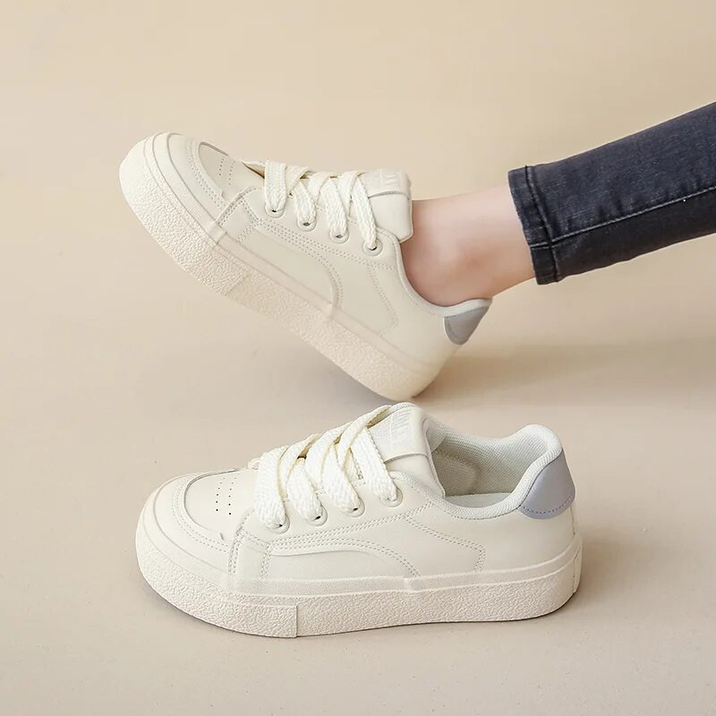 Kórejské študentské tenisky 2024 Nové dámske módne všestranné ľahké priedušné plátené topánky Outdoorové športové topánky na voľný čas
