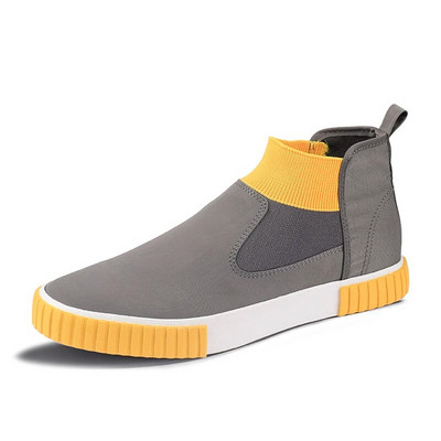 Pantofi de pânză ieftini pentru bărbați, pantofi plati în carouri verzi, pantofi casual respirabili pentru bărbați, pantofi vulcanizați, espadrile, pantofi pentru bărbați