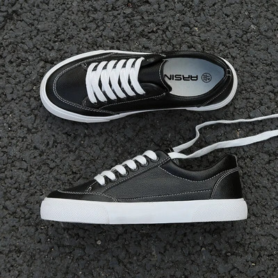 Pantofi pentru bărbați, pantofi alb catifelat, clasici, casual, cu platformă, respirabil, skateboard-uri, la modă, cu șireturi, pantofi din pânză, Zapatillas Hombre