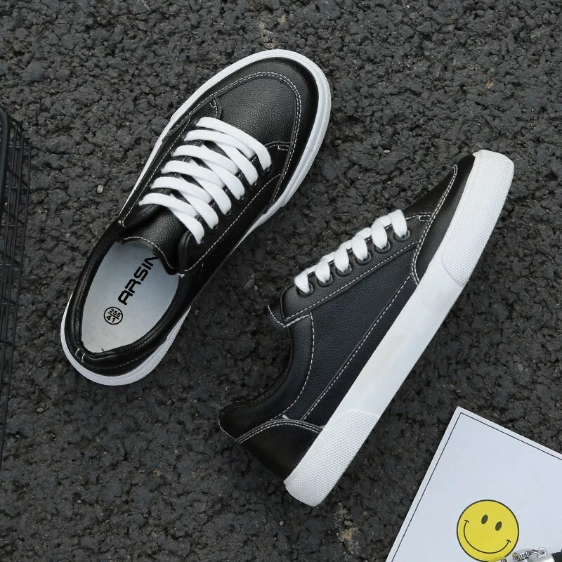 Vyriški sportbačiai Vyriški nebalti batai Klasikiniai laisvalaikio kvėpuojanti platforma riedlentės Madingi suvarstomi drobiniai batai Zapatillas Hombre