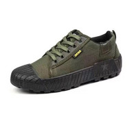 Bărbați în aer liber tactici low-top plate ocazional sport pantofi de protecție antrenament de lucru panza pantofi pantofi mocasini