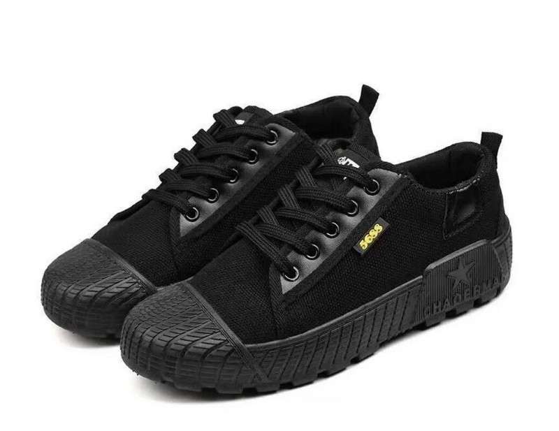 Bărbați în aer liber tactici low-top plate ocazional sport pantofi de protecție antrenament de lucru panza pantofi pantofi mocasini