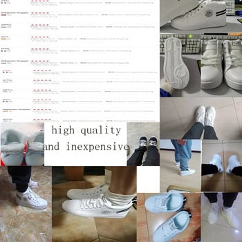 2022 Мъжки обувки Маратонки Trend Ежедневни обувки Дишащи Мъжки маратонки за свободното време Неплъзгащи се за мъже Вулканизирани обувки Обувки с бяла дъска