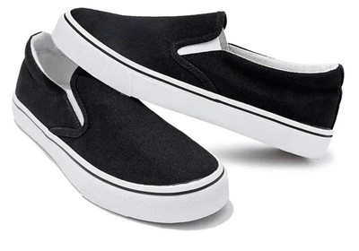 2024, primăvară toamnă, tendință la modă, pantofi albi, pantofi plati din pânză, bărbați, femei, cuplu, pantofi, pantofi de culoare solidă, mocasini casual