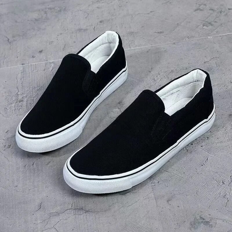 2024, primăvară toamnă, tendință la modă, pantofi albi, pantofi plati din pânză, bărbați, femei, cuplu, pantofi, pantofi de culoare solidă, mocasini casual