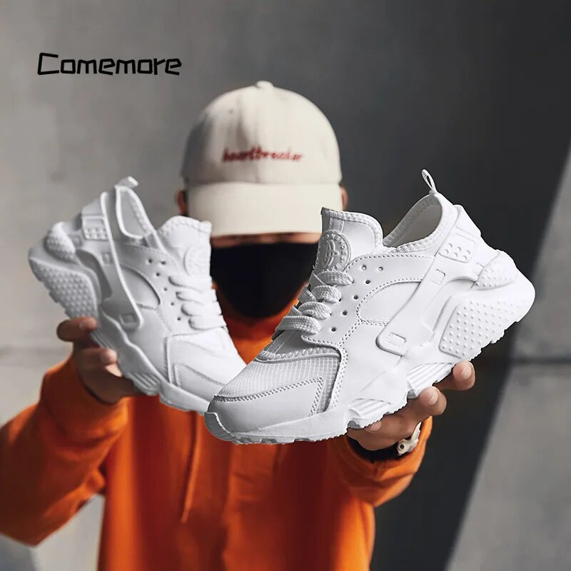 Comemore Unisex Mesh Sport Pantofi casual Pantofi de designer Respirabil Pantofi Femei Chaussure Homme Bărbați Pantofi de alergare Plus Size 47
