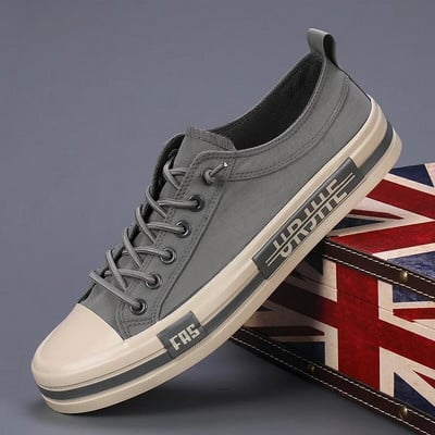 Pantofi ușori din pânză pentru bărbați, cu platformă, pantofi vulcanizați confortabili, decoltați, pentru bărbați, espadrile, pantofi ocazionali anti-alunecare, pantofi pentru bărbați.