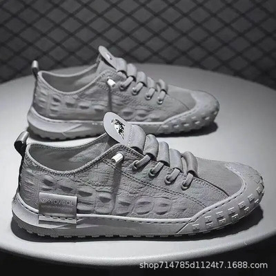Pantofi pentru bărbați Pantofi casual din pânză, pantofi de mers respirabil, pantofi vulcanizati pentru bărbați, încălțăminte de lucru de vară, Zapato De Hombre