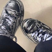 New Ins Fashion Cool, murdari, vechi, pantofi din pânză, pantofi pentru bărbați, stil hip hop, școală, băiat, fată, pantofi pentru elevi, pantofi murdari, distressed