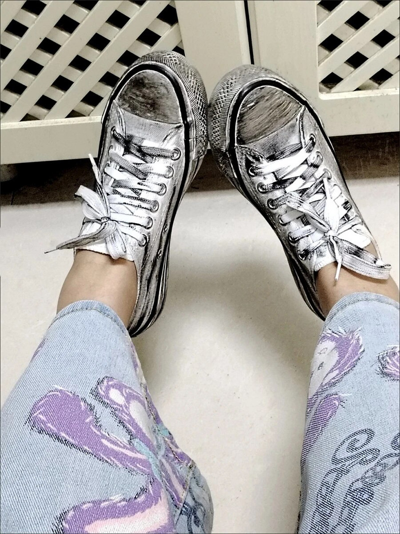 New Ins Fashion Cool, murdari, vechi, pantofi din pânză, pantofi pentru bărbați, stil hip hop, școală, băiat, fată, pantofi pentru elevi, pantofi murdari, distressed