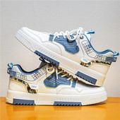 Pantofi vulcanizați noi pentru bărbați, pantofi pentru studenți, pentru bărbați, pantofi pentru studenți, ocazionali, pantofi de mers, ușoare, sport, pantofi