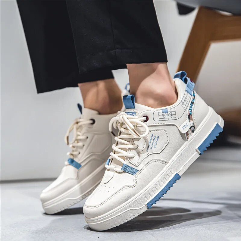 Pantofi vulcanizați noi pentru bărbați, pantofi pentru studenți, pentru bărbați, pantofi pentru studenți, ocazionali, pantofi de mers, ușoare, sport, pantofi