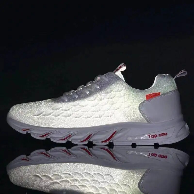 Vyriški laisvalaikio sportiniai bateliai, laisvalaikio batai, bėgimo sportbačiai Trend laisvalaikio vyriški kvėpuojantys sportbačiai neslystanti avalynė