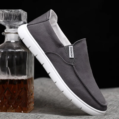 Noi de primăvară pantofi din pânză pentru bărbați Mocasini plati, cu fund moale, respirabil, pantofi vechi din pânză Beijing, joasă pentru a ajuta la pantofi ocazionali