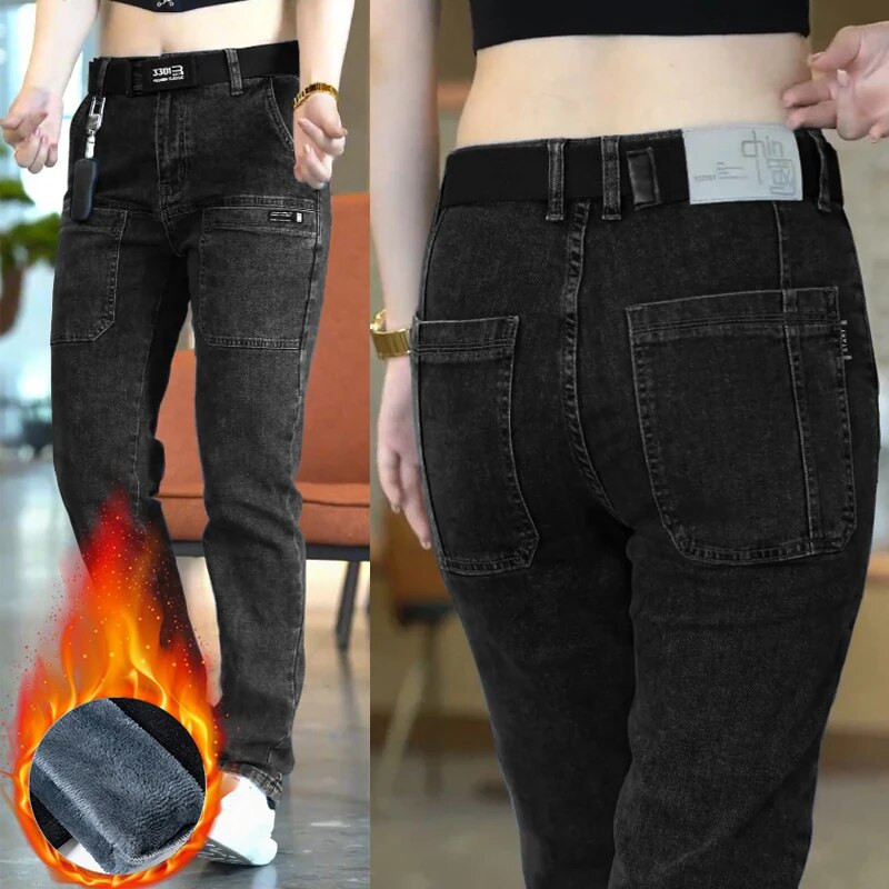 Pánske rifle slim džínsy 2023, nové, skinny, viacvreckové, módne, značkové, džínsové, streetwear