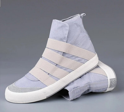 Meeste vabaajasaapad Meeste tossud, meeste tossud, elastsed rihmad, lõuendist kingad Kummist vulkaniseeritud kingad, PU libisemine kevadsügisel