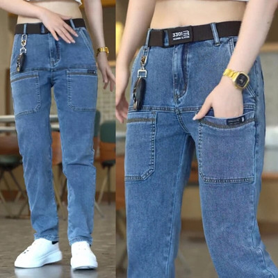 2023, blugi slim pentru bărbați, stretch skinny, cu mai multe buzunare, pantaloni de designer de modă, denim, îmbrăcăminte de marcă masculină, îmbrăcăminte de stradă