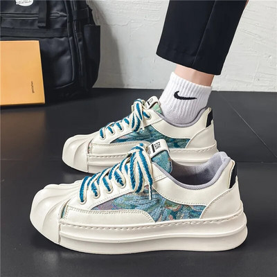 Ανδρικά αθλητικά παπούτσια Shell Toe Αντιολισθητικά βουλκανιζέ Παπούτσια Παπούτσια Casual Flat Ανδρικά παπούτσια επιβίβασης Επίπεδα παπούτσια περπάτημα καμβά