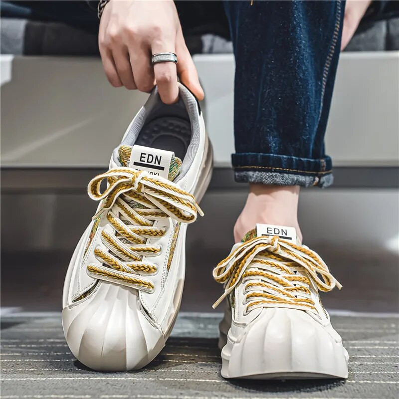 Ανδρικά αθλητικά παπούτσια Shell Toe Αντιολισθητικά βουλκανιζέ Παπούτσια Παπούτσια Casual Flat Ανδρικά παπούτσια επιβίβασης Επίπεδα παπούτσια περπάτημα καμβά