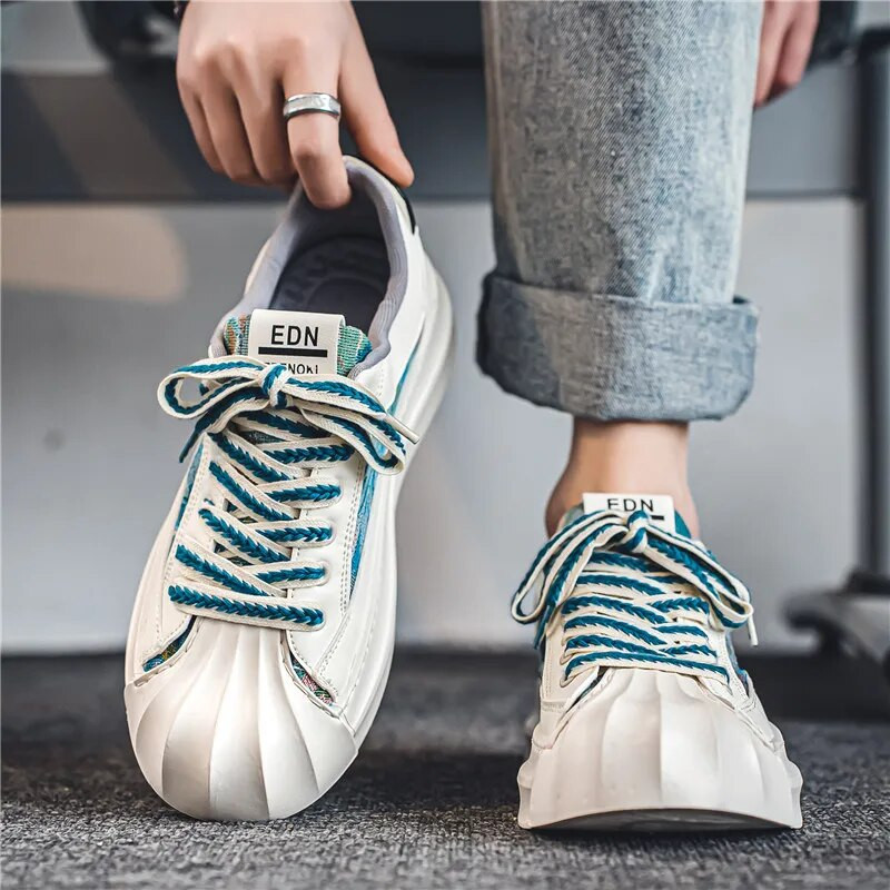 Ανδρικά αθλητικά παπούτσια Shell Toe Αντιολισθητικά βουλκανιζέ Παπούτσια Παπούτσια Casual Flat Ανδρικά παπούτσια επιβίβασης Επίπεδα παπούτσια περπάτημα καμβά