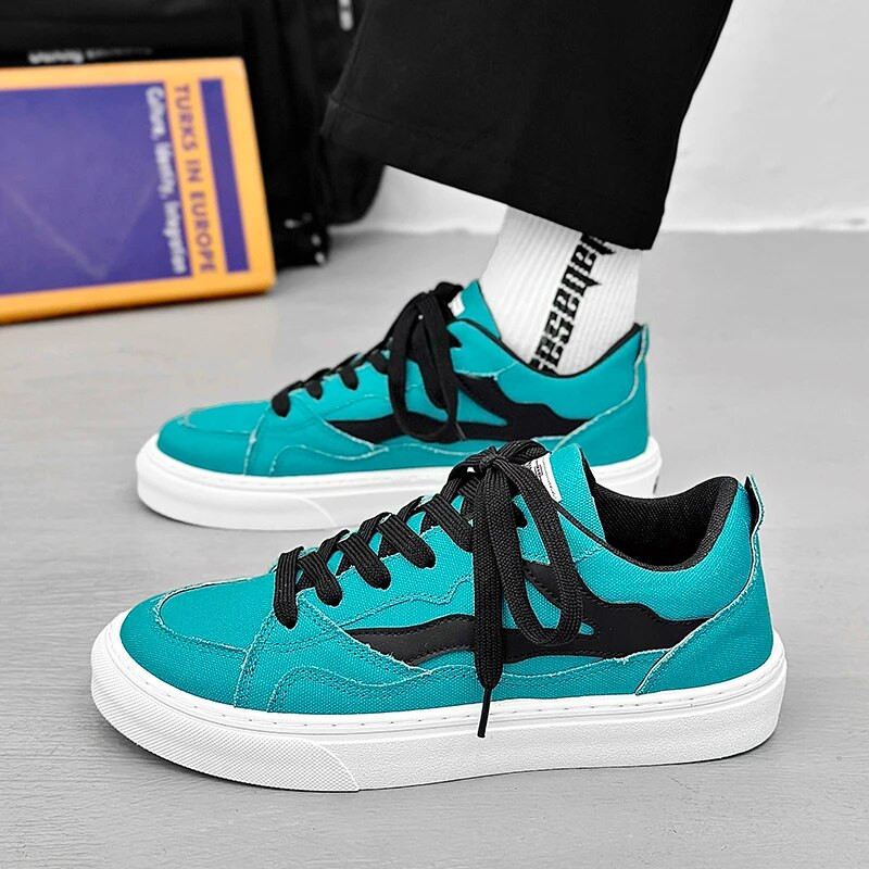 Pantofi de pânză cu platformă Harajuku pentru bărbați, 2023, primăvară, vară, pantofi casual, pantofi vulcanizați confortabili, pantofi pentru bărbați