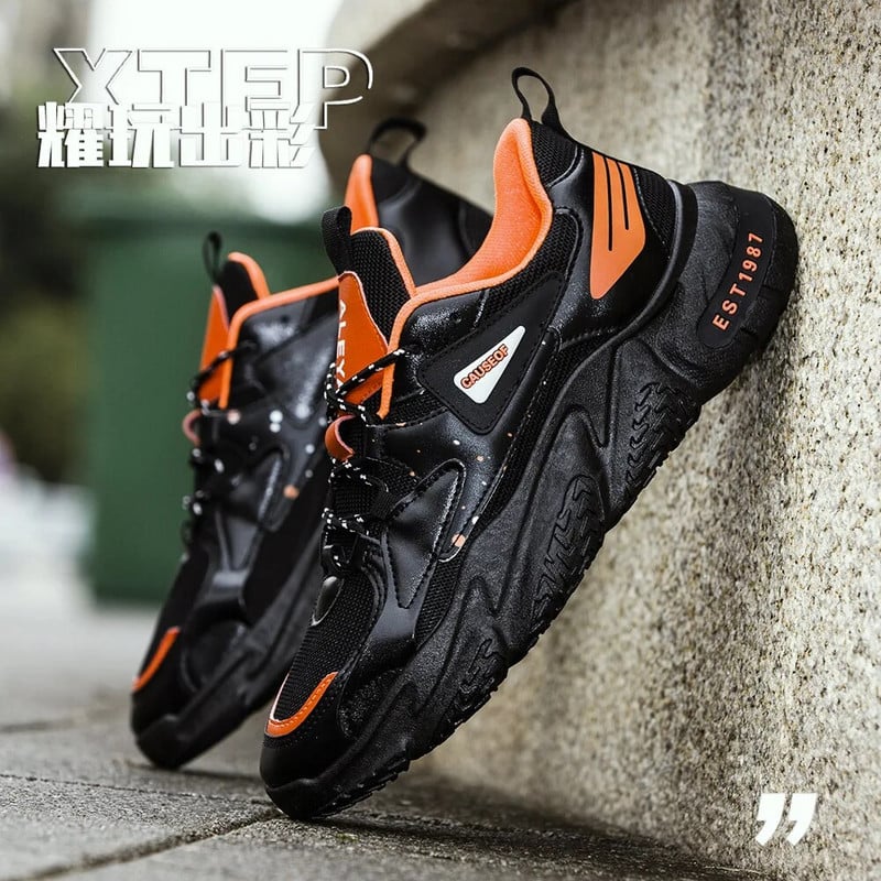 Pánska obuv 2023 Nová všestranná ležérna obuv s hrubou podrážkou, protišmyková bežecká obuv, priedušná a pohodlná pánska športová obuv