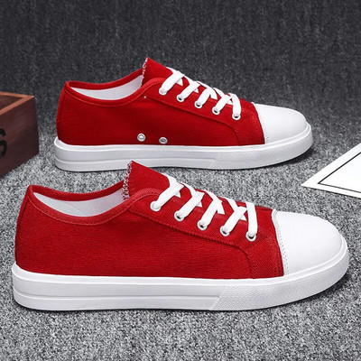 Pánske plátené tenisky, pohodlná outdoorová turistická obuv, plochá ležérna skateboardová športová obuv, skate topánky, topánky Sapatos Hombe 2023