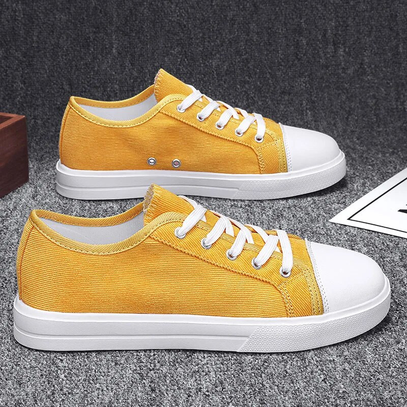 Pánske plátené tenisky, pohodlná outdoorová turistická obuv, plochá ležérna skateboardová športová obuv, skate topánky, topánky Sapatos Hombe 2023