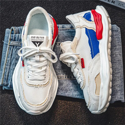 Pantofi pentru bărbați de designer de modă Dizolvă pantofi groși Pantofi casual bărbați cu platformă Tendință pantofi groși Pantofi de mers